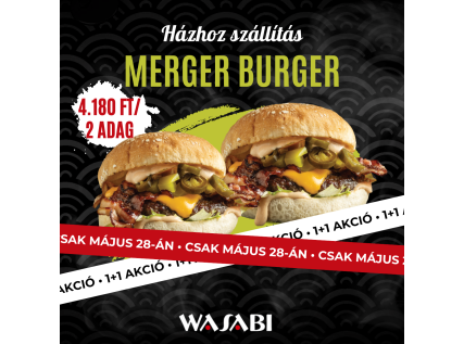 1+1 Merger burger