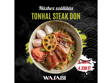 -30% Tonhal steak don