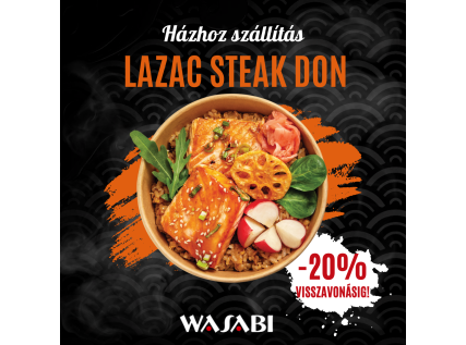 -20% Lazac steak don
