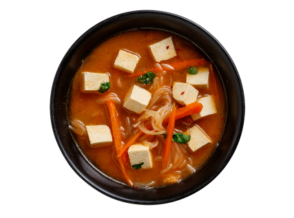 Kimchi leves füstölt tofuval
